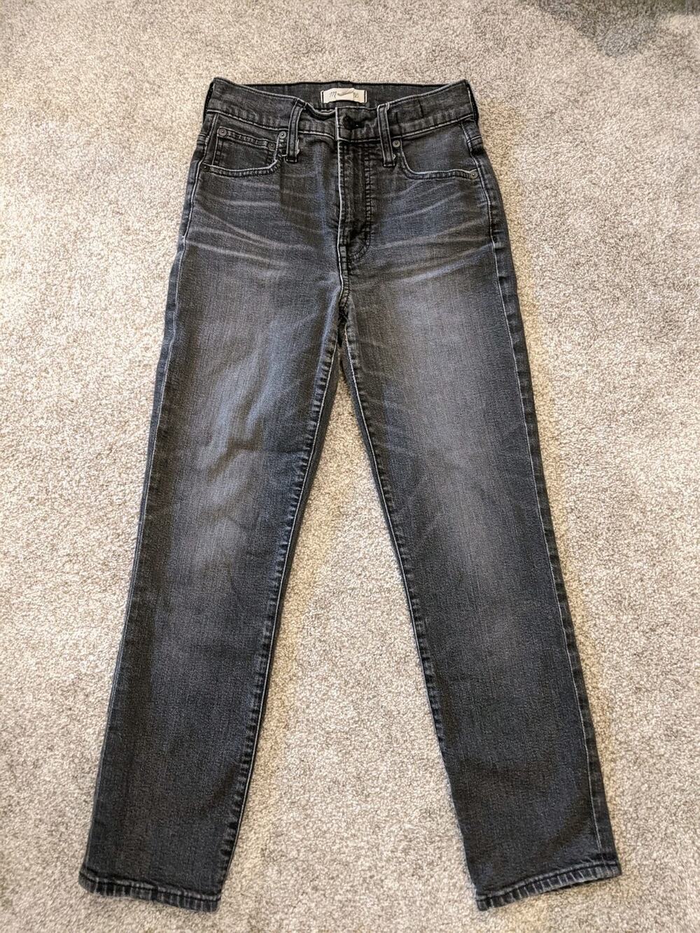Madewell The Perfect Vintage Crop Jeans Sumner Wash Woman Size 24